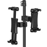 Maxbell Phone Clamp Easy Installation Large Tablet Clamp Tablet Holder for Gym Phone