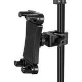 Maxbell Phone Clamp Easy Installation Large Tablet Clamp Tablet Holder for Gym Phone