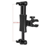 Maxbell Phone Clamp Easy Installation Large Tablet Clamp Tablet Holder for Gym Phone