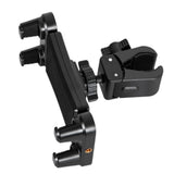 Maxbell Phone Clamp Easy Installation Large Tablet Clamp Tablet Holder for Gym Phone