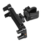 Maxbell Phone Clamp Easy Installation Large Tablet Clamp Tablet Holder for Gym Phone