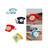 Maxbell Rotary Dial Landline Phone Dining Room Living Room Corded Landline Telephone Light Blue