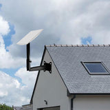 Maxbell Antenna Wall Mount Bracket Easy to Install Direct Replace Sturdy Accessory