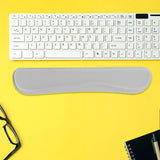 Maxbell Keyboard Wrist Rest Pad Keyboard Accessory Worksing Ergonomic Desk Wrist Pad Gray