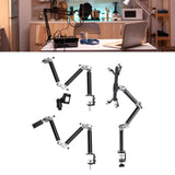Maxbell Boom Arm Folding for Video Gaming Studio Audio Radio Studio, Podcast, Gaming for mic