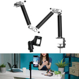 Maxbell Boom Arm Folding for Video Gaming Studio Audio Radio Studio, Podcast, Gaming for mic