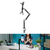 Maxbell Boom Arm Folding for Video Gaming Studio Audio Radio Studio, Podcast, Gaming for tablet