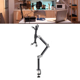 Maxbell Boom Arm Folding for Video Gaming Studio Audio Radio Studio, Podcast, Gaming for tablet