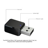 Maxbell BT 5.1 USB Audio Receiver Adapter TV Travel Component with Stereo Microphone