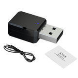 Maxbell BT 5.1 USB Audio Receiver Adapter TV Travel Component with Stereo Microphone