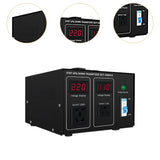 Maxbell Voltage Transformer Converter CN Adapter Accurate Heavy Duty Power Converter 21.5x26x15.5cm 3000VA