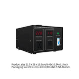 Maxbell Voltage Transformer Converter CN Adapter Accurate Heavy Duty Power Converter 21.5x26x15.5cm 3000VA