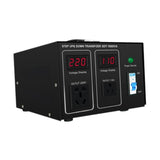 Maxbell Voltage Transformer Converter US Adapter Accurate Heavy Duty Power Converter 20.5x24x12.5cm 1000VA