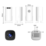 Maxbell Portable Projector Smart Movie Projector Phone Laptop Home Theater Projector