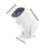 Maxbell Portable Projector Compact Pocket Projector for Bedroom Office Theater