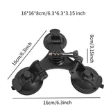 Maxbell Action Camera Suction Cup Car Mount Camera Holder for Car Body Wooden Tables