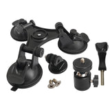 Maxbell Action Camera Suction Cup Car Mount Camera Holder for Car Body Wooden Tables