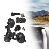 Maxbell Action Camera Suction Cup Car Mount Camera Holder for Car Body Wooden Tables