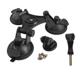 Maxbell Action Camera Suction Cup Car Mount with Adapter for Stainless Steel Surface With screw rod