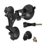 Maxbell Action Camera Suction Cup Car Mount with Adapter for Stainless Steel Surface With screw rod