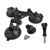 Maxbell Action Camera Suction Cup Car Mount with Adapter for Stainless Steel Surface With screw rod
