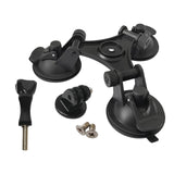 Maxbell Action Camera Suction Cup Car Mount with Adapter for Stainless Steel Surface With screw rod