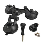 Maxbell Action Camera Suction Cup Car Mount with Adapter for Stainless Steel Surface With screw rod
