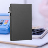 Maxbell Credit Card Holder Slim for Men Portable Pocket Card Case for Travel Outdoor