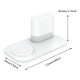 Maxbell Night Light Wireless Charger Type C Interface Indoor Birthday Gift Desk Lamp White