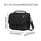 Maxbell Camera Case Photography Tote Bag Lens with Multi Pockets Camera Shoulder Bag