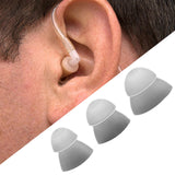 Maxbell 6Pcs Hearing Aid Ear Tips Soft Silicone Directly Replace Parts Earplug Domes