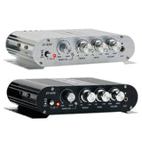Maxbell Mini Amplifier Sturdy 2.1 Channel Mini Amplifier for TV Speaker Mobile Phone Black