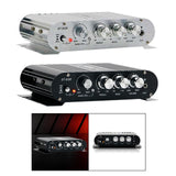 Maxbell Mini Amplifier Sturdy 2.1 Channel Mini Amplifier for TV Speaker Mobile Phone Black