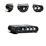 Maxbell Mini Amplifier Sturdy 2.1 Channel Mini Amplifier for TV Speaker Mobile Phone Black