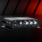 Maxbell Mini Amplifier Sturdy 2.1 Channel Mini Amplifier for TV Speaker Mobile Phone Black