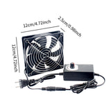 Maxbell Brushless Cooling Fan Portable Case Fan for Pump Pet Cooling Welding Machine