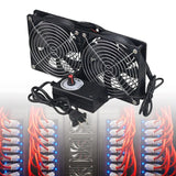 Maxbell Computer Cabinet Fan Multipurpose Router Fan for Pump Server Electric Heater
