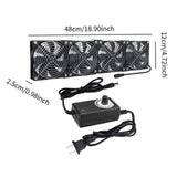 Maxbell Router Fan Portable Case Fan for Electric Heater Pet Cooling Welding Machine 4 Cooling fan