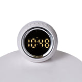 Maxbell Desk Clock Wireless Charging Living Room Hall Office LED Digital Alarm Clock White