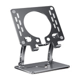 Maxbell Tablet Stand Holder Nonslip Base Desktop Stand Riser Personal Computer Riser Black Round Hole