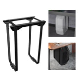 Under Desk PC Mount Adjustable Height and Width Suspension CPU Holder Hanger