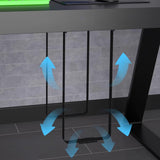 Under Desk PC Mount Adjustable Height and Width Suspension CPU Holder Hanger