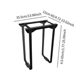 Under Desk PC Mount Adjustable Height and Width Suspension CPU Holder Hanger