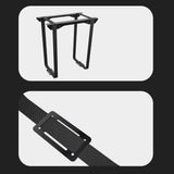 Under Desk PC Mount Adjustable Height and Width Suspension CPU Holder Hanger