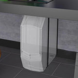 Under Desk PC Mount Adjustable Height and Width Suspension CPU Holder Hanger