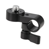 Maxbell 15mm Single Hole Tube Clamp Holder Photography Clip for DSLR Camera Cage Rig