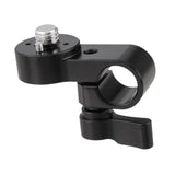 Maxbell 15mm Single Hole Tube Clamp Holder Photography Clip for DSLR Camera Cage Rig