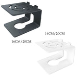 Maxbell Desktop Speaker Stand Reliable Support Sturdy Recording Studio Monitor Stand 16x14x13cm Black
