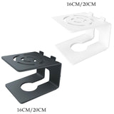 Maxbell Desktop Speaker Stand Reliable Support Sturdy Recording Studio Monitor Stand 16x14x13cm Black