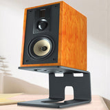Maxbell Desktop Speaker Stand Reliable Support Sturdy Recording Studio Monitor Stand 16x14x13cm Black